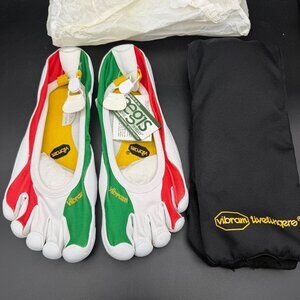 RARE OLYMPIC ITALIAN FLAG Men's Vibram FiveFingers M108 Classic Size 44